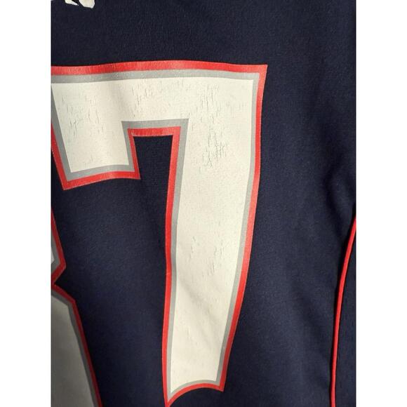 Vintage New England Patriots Jersey Rob Gronkowski #87 NFL Blue Nike Youth M - Picture 4 of 15